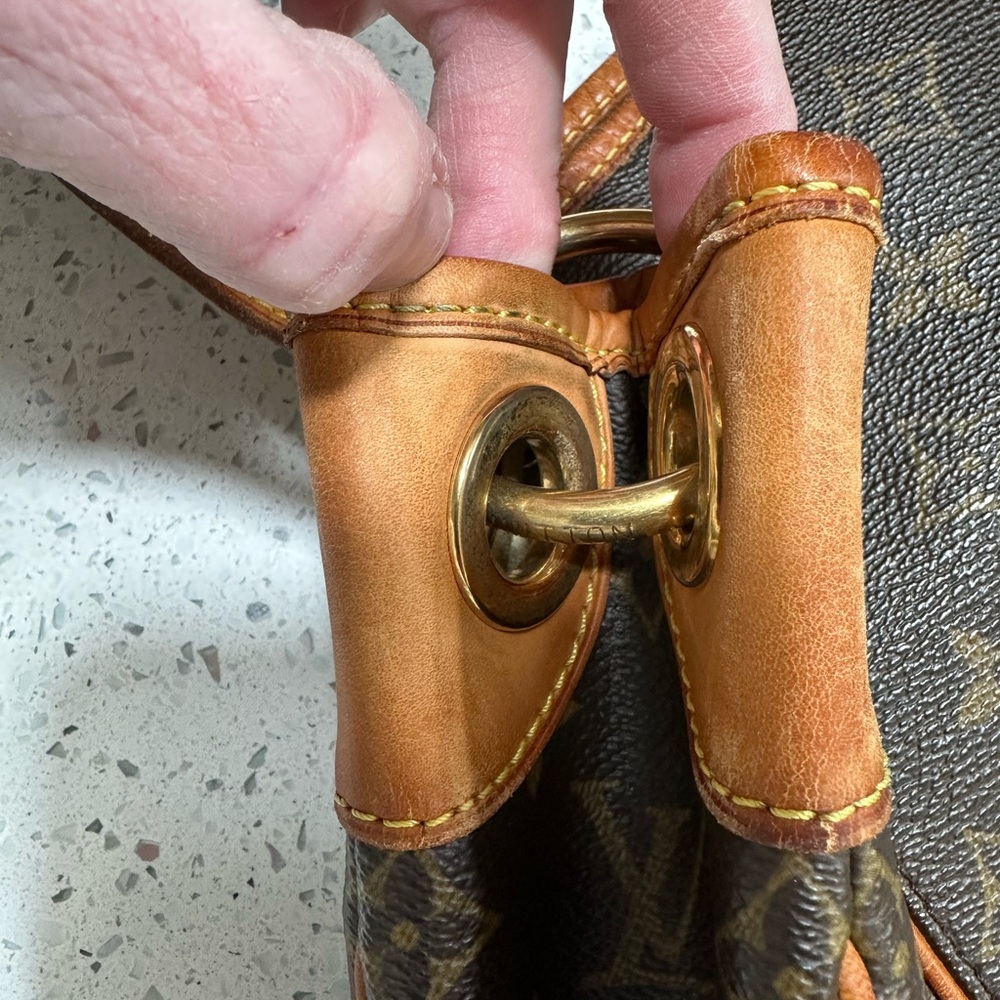 Louis Vuitton Monogram Canvas Hobo with Gold Hardware - Picture 10 of 16